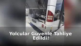 İstanbul Metrobüsünde Korkutan Yangın
