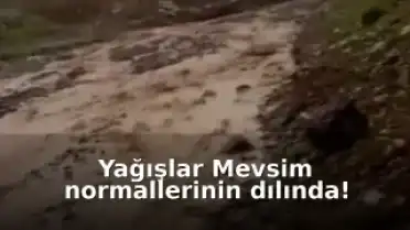 Elazığ'da Şiddetli Yağış Sel Taşkınlarına Neden Oldu