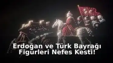 İstanbul'un Fethi Gökyüzünde Muhteşem Bir Gösteriyle Kutlandı