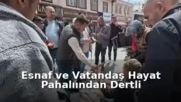 Yozgat'ta Bayram Alışverişi Oldukça Durgun