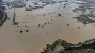 Yunanistan'ın güneyinde yağışlar 3 gündür sürüyor