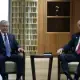 Cumhurbaşkanı Erdoğan, Özbekistan Cumhurbaşkanı Mirziyoyev ile görüştü