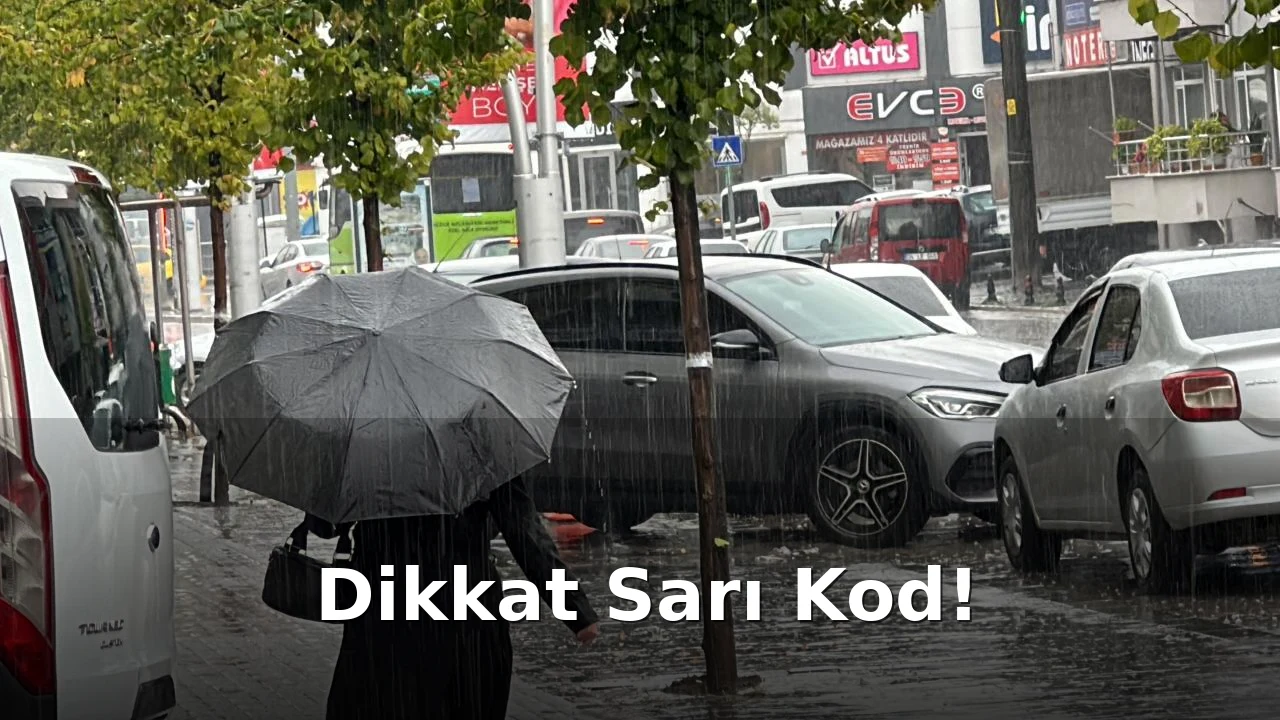 10 İlde Kuvvetli Yağış Tehdidi: "Sarı" Kodlu Uyarıyla Felakete Karşı Tetikte Olun!