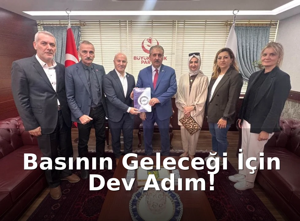 TÜRK BASININDA TARİHİ DÖNÜM NOKTASI: UBK VE BBP LİDERİ DESTİCİ’DEN "ORTAK AKIL" ZİRVESİ!