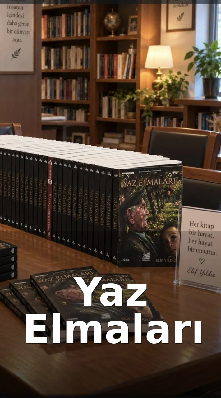 Yazar Elif Yıldız’ın İlk Öykü Kitabı "Yaz Elmaları" Uçurum Yayınları’ndan Çıktı: Hafızanın ve İnsanın En Kırılgan Hikâyeleri