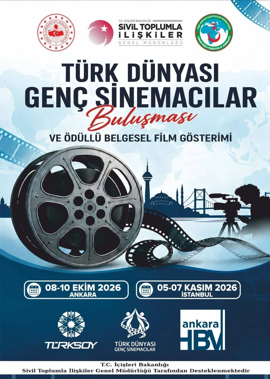 Kültür Köprüleri Ankara’da Kuruluyor: Türk Dünyasının Genç Sinemacıları Geleceğin Ortak Yapımları İçin Buluşuyor!